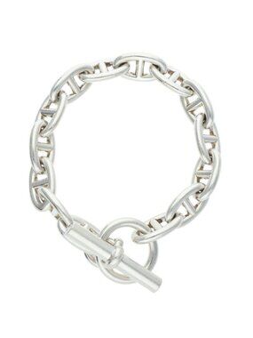 Hermes Chaine D'ancre GM Silver Bracelet